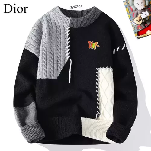 Christian Dior Sweaters Long Sleeved For Men #1364619 $48.00 USD, Wholesale Replica Christian Dior Sweaters