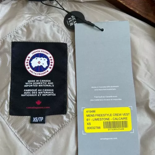 Replica Canada Goose Down Feather Coat Sleeveless For Unisex #1364671 $105.00 USD for Wholesale