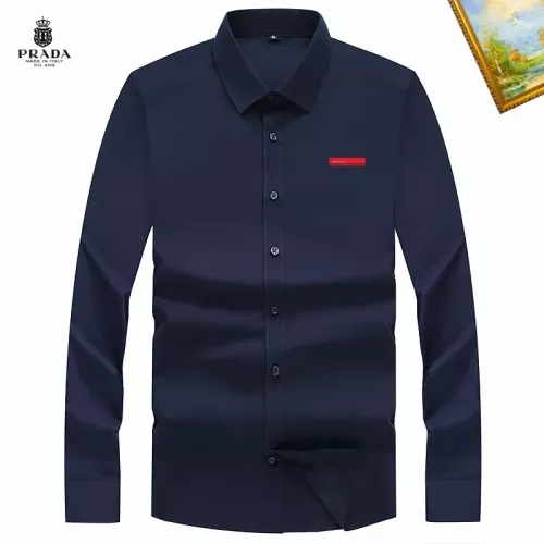 Prada Shirts Long Sleeved For Unisex #1364678 $40.00 USD, Wholesale Replica Prada Shirts