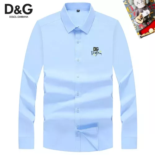 Dolce &amp; Gabbana D&amp;G Shirts Long Sleeved For Unisex #1364693 $40.00 USD, Wholesale Replica Dolce &amp; Gabbana D&amp;G Shirts