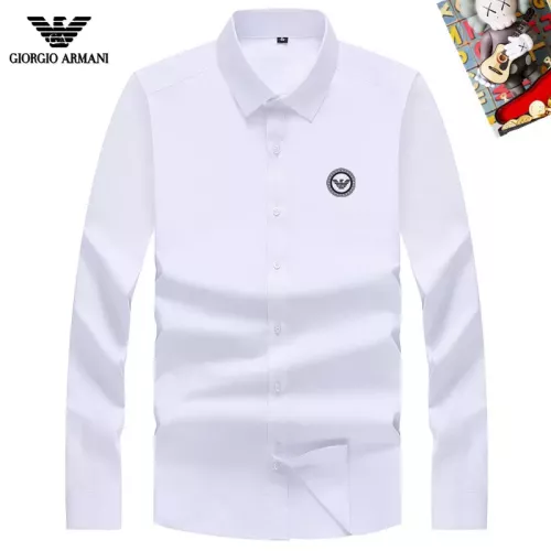 Armani Shirts Long Sleeved For Unisex #1364698 $40.00 USD, Wholesale Replica Armani Shirts