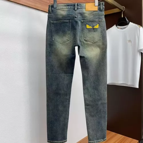 Replica Fendi Jeans For Men #1364796 $52.00 USD for Wholesale