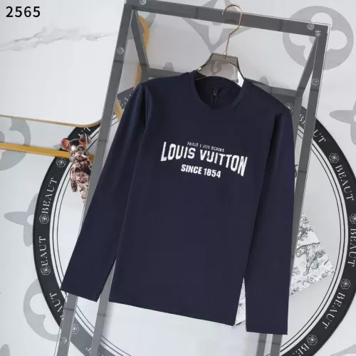 Louis Vuitton LV T-Shirts Long Sleeved For Men #1364823 $38.00 USD, Wholesale Replica Louis Vuitton LV T-Shirts