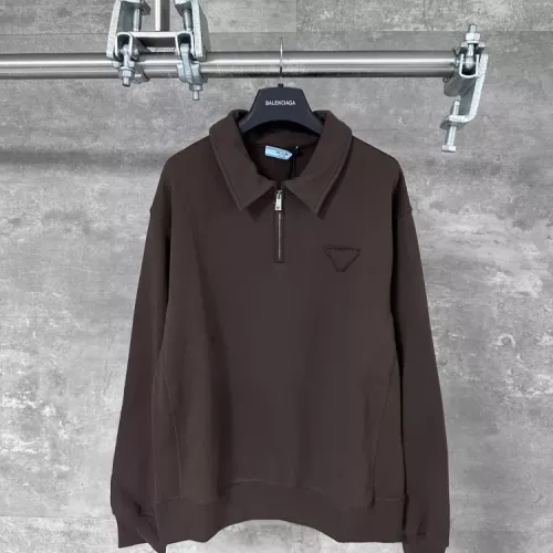 Prada Hoodies Long Sleeved For Men #1364934 $76.00 USD, Wholesale Replica Prada Hoodies