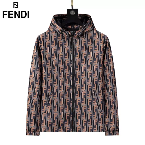 Fendi Jackets Long Sleeved For Men #1364950 $52.00 USD, Wholesale Replica Fendi Jackets