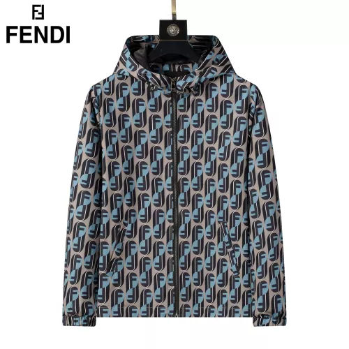 Fendi Jackets Long Sleeved For Men #1364951 $52.00 USD, Wholesale Replica Fendi Jackets