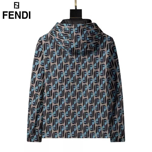 Replica Fendi Jackets Long Sleeved For Men #1364951 $52.00 USD for Wholesale