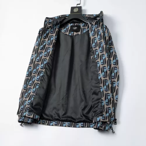 Replica Fendi Jackets Long Sleeved For Men #1364951 $52.00 USD for Wholesale