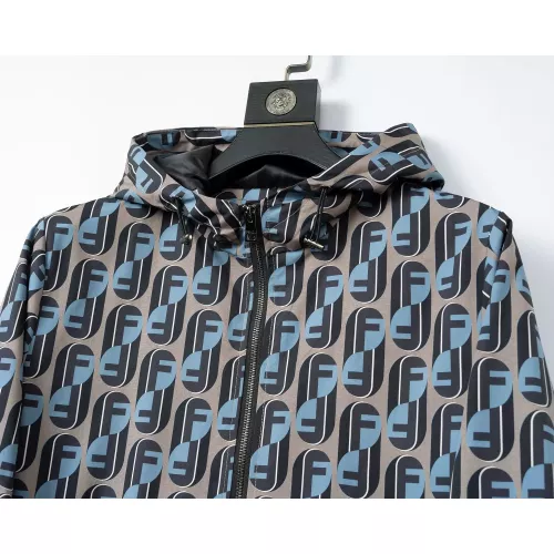 Replica Fendi Jackets Long Sleeved For Men #1364951 $52.00 USD for Wholesale