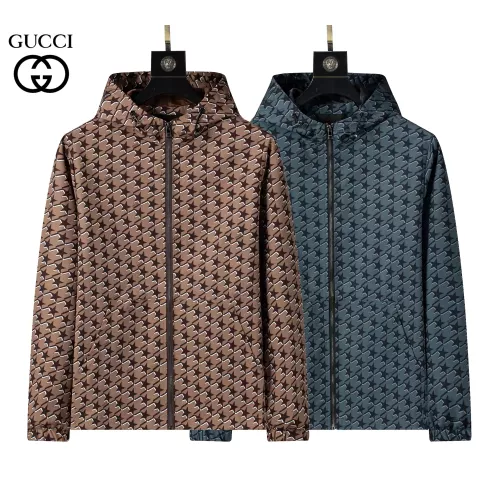 Replica Gucci Jackets Long Sleeved For Men #1364958 $52.00 USD for Wholesale