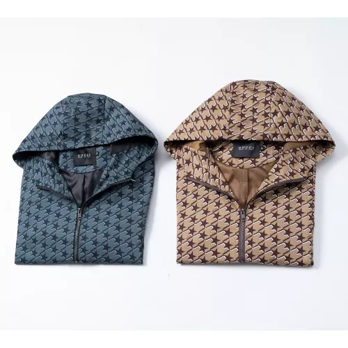 Replica Gucci Jackets Long Sleeved For Men #1364958 $52.00 USD for Wholesale