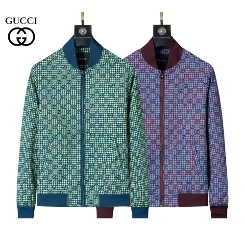 Replica Gucci Jackets Long Sleeved For Men #1364967 $52.00 USD for Wholesale