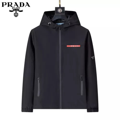 Prada Jackets Long Sleeved For Men #1364976 $52.00 USD, Wholesale Replica Prada Jackets