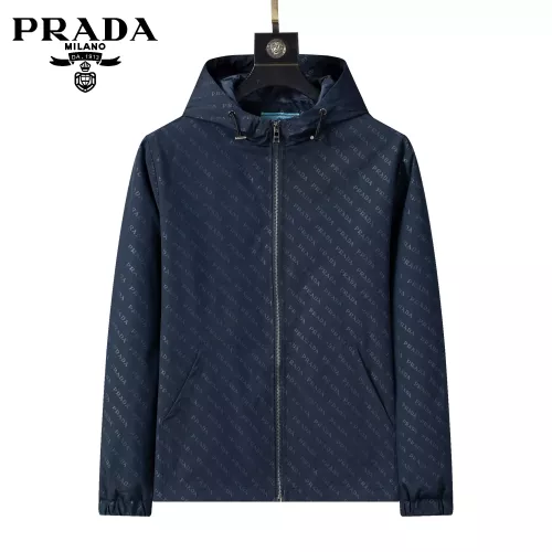 Prada Jackets Long Sleeved For Men #1364982 $52.00 USD, Wholesale Replica Prada Jackets
