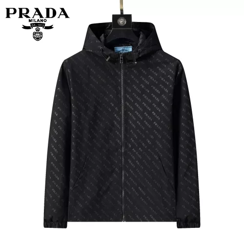 Prada Jackets Long Sleeved For Men #1364983 $52.00 USD, Wholesale Replica Prada Jackets