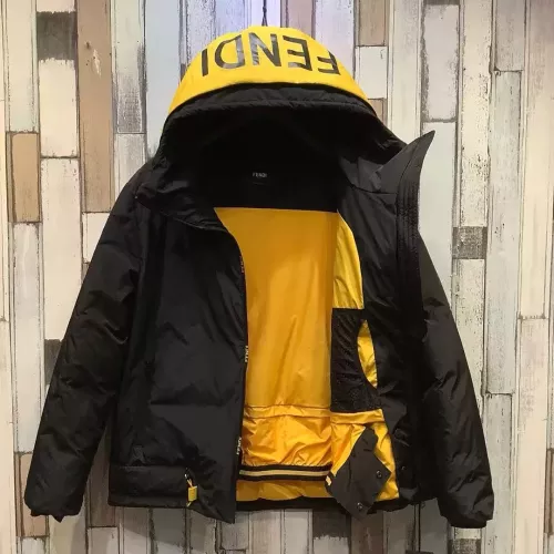Replica Fendi Down Feather Coat Long Sleeved For Men #1364997 $170.00 USD for Wholesale