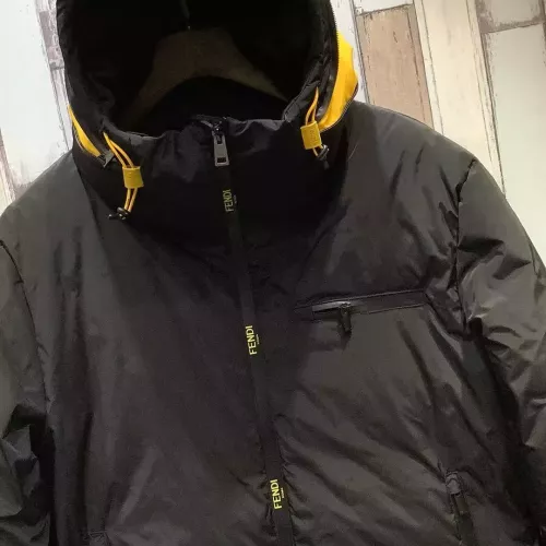 Replica Fendi Down Feather Coat Long Sleeved For Men #1364997 $170.00 USD for Wholesale