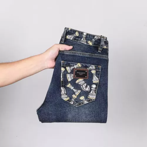 Dolce &amp; Gabbana D&amp;G Jeans For Men #1365014 $48.00 USD, Wholesale Replica Dolce &amp; Gabbana D&amp;G Jeans