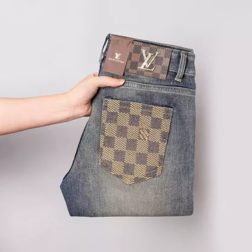 Louis Vuitton LV Jeans For Men #1365016 $48.00 USD, Wholesale Replica Louis Vuitton LV Jeans