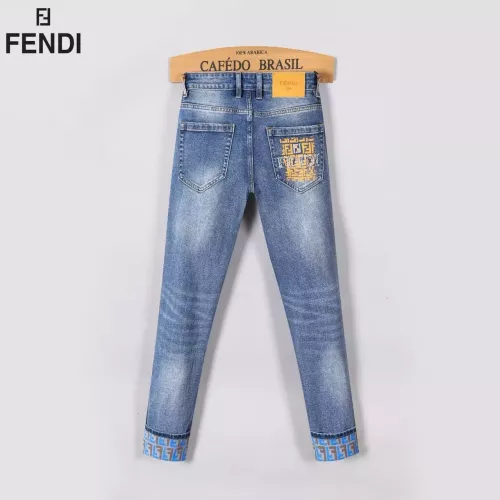 Replica Fendi Jeans For Men #1365022 $48.00 USD for Wholesale