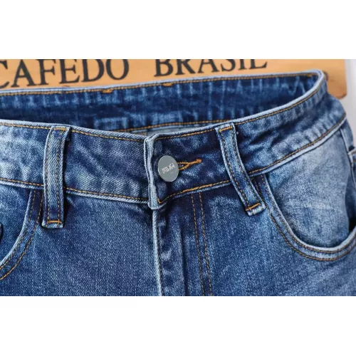 Replica Fendi Jeans For Men #1365022 $48.00 USD for Wholesale