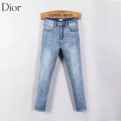 Replica Christian Dior Jeans For Men #1365031 $48.00 USD for Wholesale