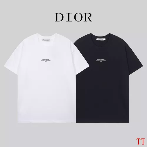 Replica Christian Dior T-Shirts Short Sleeved For Unisex #1365077 $32.00 USD for Wholesale