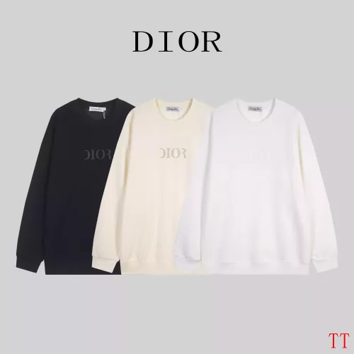 Replica Christian Dior Hoodies Long Sleeved For Men #1365079 $39.00 USD for Wholesale