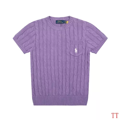 Ralph Lauren Polo Sweaters Short Sleeved For Women #1365252 $42.00 USD, Wholesale Replica Ralph Lauren Polo Sweaters