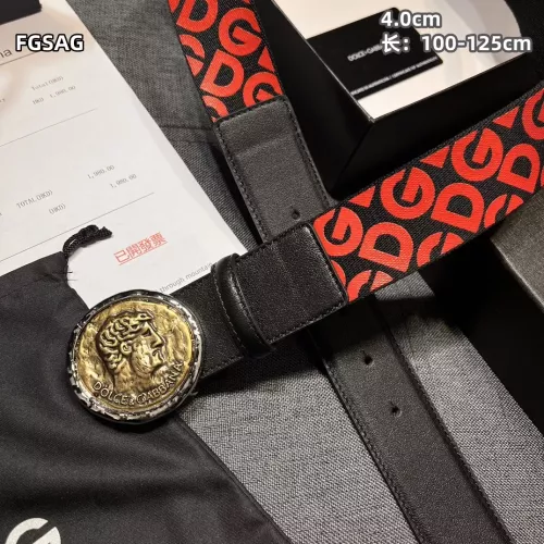 Replica Dolce & Gabbana D&G AAA Quality Belts For Men #1365305 $68.00 USD for Wholesale