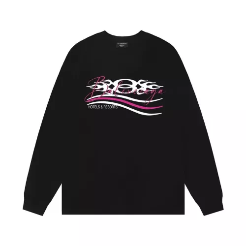 Balenciaga T-Shirts Long Sleeved For Unisex #1365330 $48.00 USD, Wholesale Replica Balenciaga T-Shirts