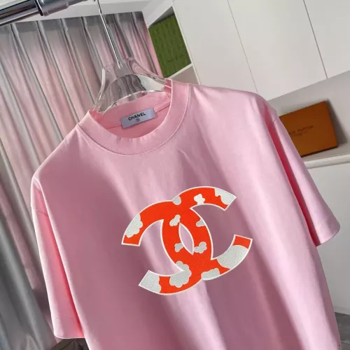 Replica Chanel T-Shirts Short Sleeved For Unisex #1365338 $42.00 USD for Wholesale