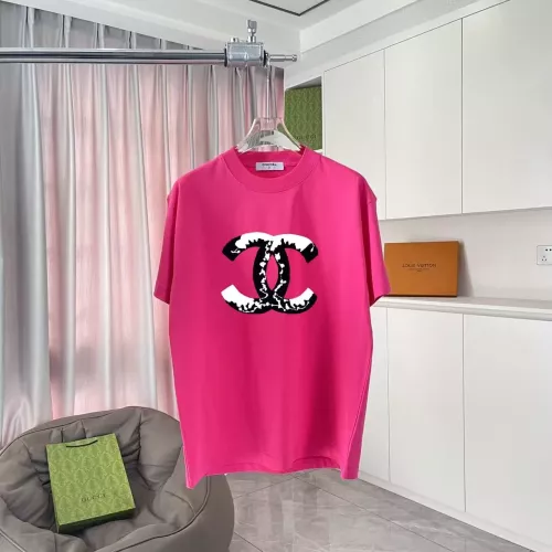 Chanel T-Shirts Short Sleeved For Unisex #1365339 $42.00 USD, Wholesale Replica Chanel T-Shirts