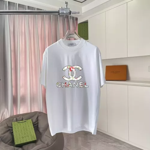 Chanel T-Shirts Short Sleeved For Unisex #1365346 $42.00 USD, Wholesale Replica Chanel T-Shirts
