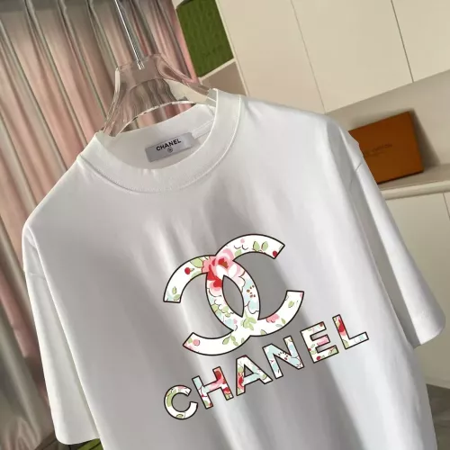 Replica Chanel T-Shirts Short Sleeved For Unisex #1365346 $42.00 USD for Wholesale