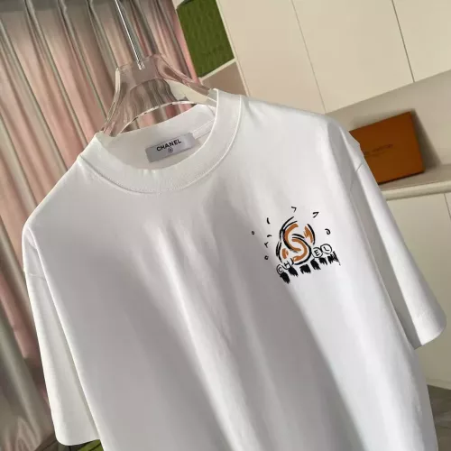 Replica Chanel T-Shirts Short Sleeved For Unisex #1365357 $42.00 USD for Wholesale