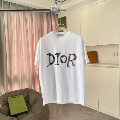 Christian Dior T-Shirts Short Sleeved For Unisex #1365373 $42.00 USD, Wholesale Replica Christian Dior T-Shirts