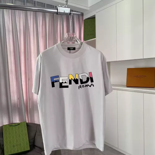 Fendi T-Shirts Short Sleeved For Unisex #1365378 $42.00 USD, Wholesale Replica Fendi T-Shirts