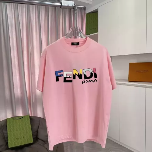 Fendi T-Shirts Short Sleeved For Unisex #1365379 $42.00 USD, Wholesale Replica Fendi T-Shirts