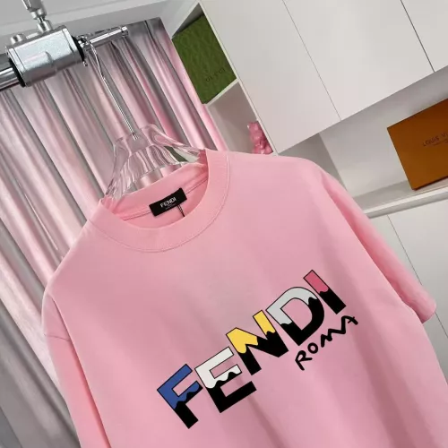 Replica Fendi T-Shirts Short Sleeved For Unisex #1365379 $42.00 USD for Wholesale