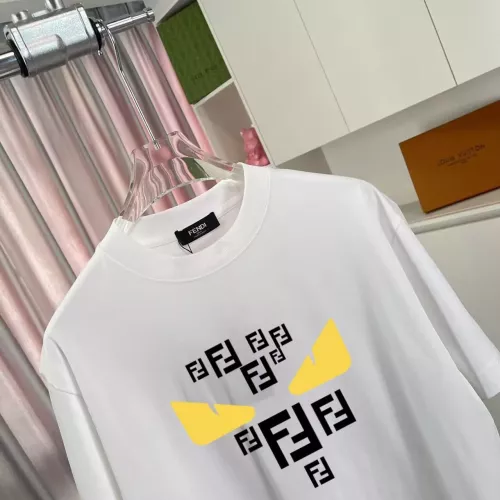 Replica Fendi T-Shirts Short Sleeved For Unisex #1365381 $42.00 USD for Wholesale