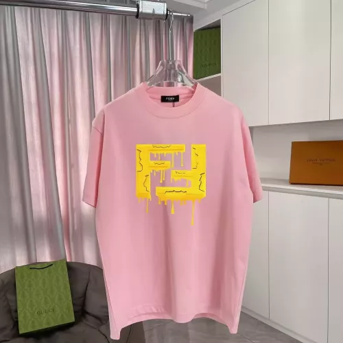 Fendi T-Shirts Short Sleeved For Unisex #1365385 $42.00 USD, Wholesale Replica Fendi T-Shirts