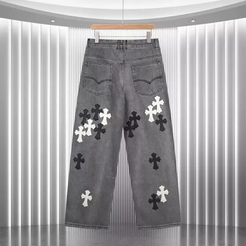 Replica Chrome Hearts Jeans For Unisex #1365493 $80.00 USD for Wholesale