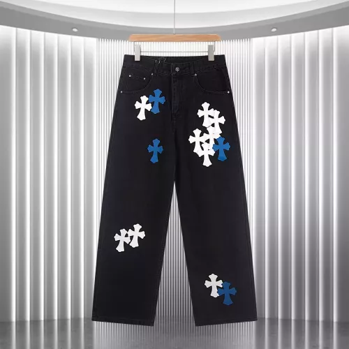 Chrome Hearts Jeans For Unisex #1365494 $80.00 USD, Wholesale Replica Chrome Hearts Jeans