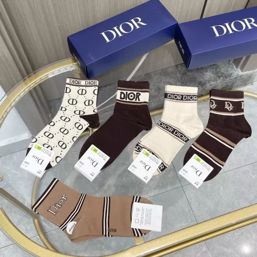 Replica Christian Dior Socks #1365534 $25.00 USD for Wholesale