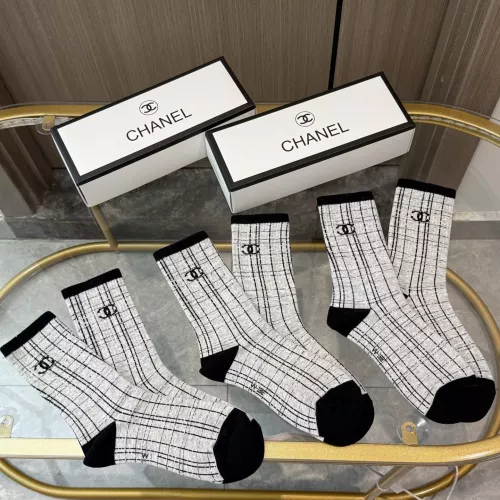Replica Chanel Socks #1365539 $27.00 USD for Wholesale