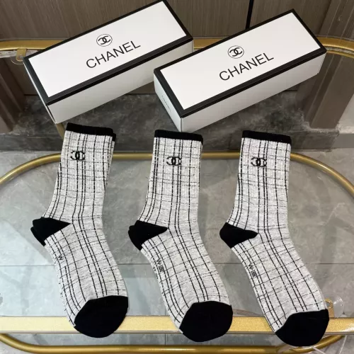 Replica Chanel Socks #1365539 $27.00 USD for Wholesale