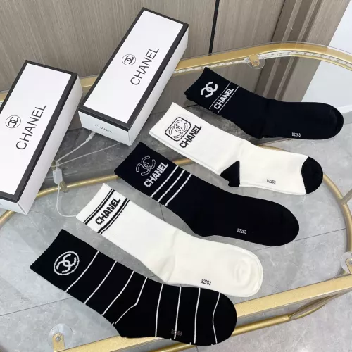 Replica Chanel Socks #1365542 $29.00 USD for Wholesale
