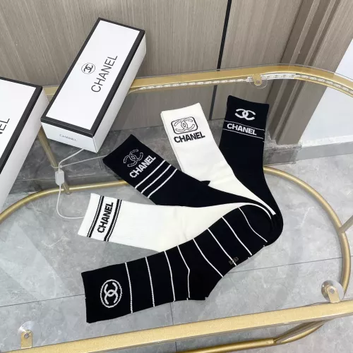 Replica Chanel Socks #1365542 $29.00 USD for Wholesale