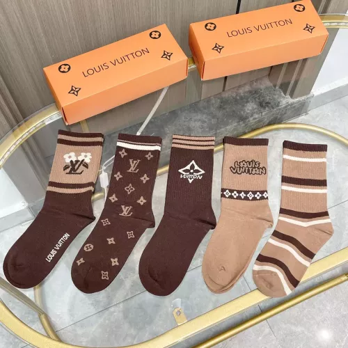 Louis Vuitton LV Socks #1365545 $29.00 USD, Wholesale Replica Louis Vuitton LV Socks